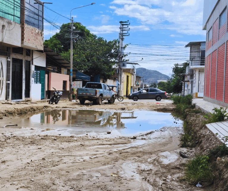 Jaén: Vecinos denuncian abandono de obra de más de S/ 6 millones en urbanización El Edén (VIDEO)