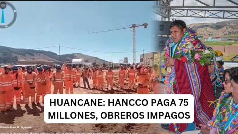 ¿Faenón en Huancané?: GORE Puno pagó 75 millones a consorcio chino por un hospital en cimientos y trabajadores impagos
