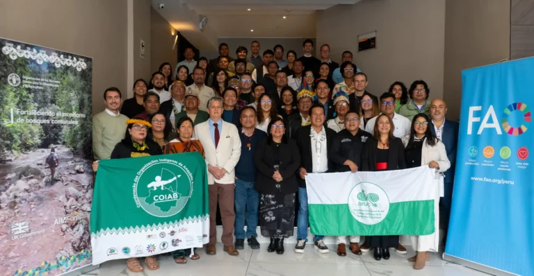 Pueblos indígenas refuerzan su liderazgo en la acción climática y el monitoreo de bosques amazónicos