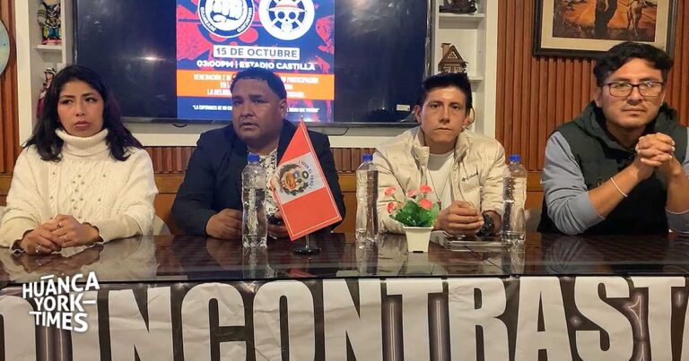 Huancayo: Jóvenes exigen censura a la Mesa Directiva del Congreso para que asuma un presidente con catadura moral