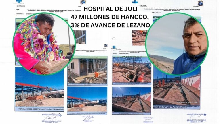 Puno: Los 47 millones de soles de Hancco para Lezano: el misterio del hospital que se levanta solo en el papel