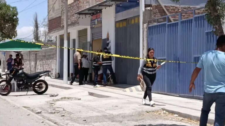 Arequipa: ¿Asalto o ajuste de cuentas? Asesinan a joven de dos disparos frente a su padre