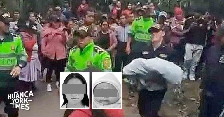 En su cumpleaños, encuentran estranguladas a joven madre y su hija en descampado de Surcubamba