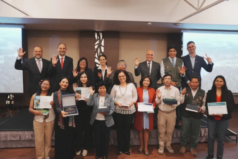 Premio Carlos Ponce del Prado 2025 celebra a la nueva generación de guardianes ambientales
