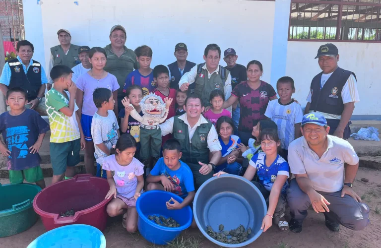 Más de seis mil taricayas y charapas regresan a los ríos de Loreto y San Martín