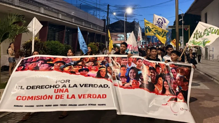 Jóvenes indígenas demandan al Estado la creación de una Comisión de la Verdad por crímenes del caucho