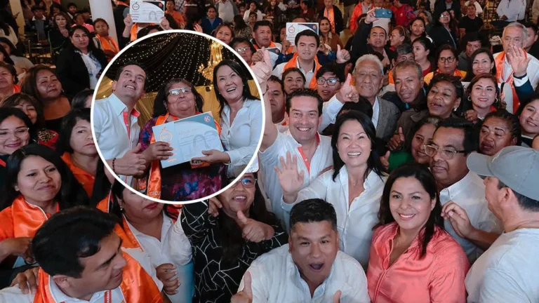 Keiko Fujimori gradúa a más de 150 miembros de su ‘Escuela Naranja’ en Ica