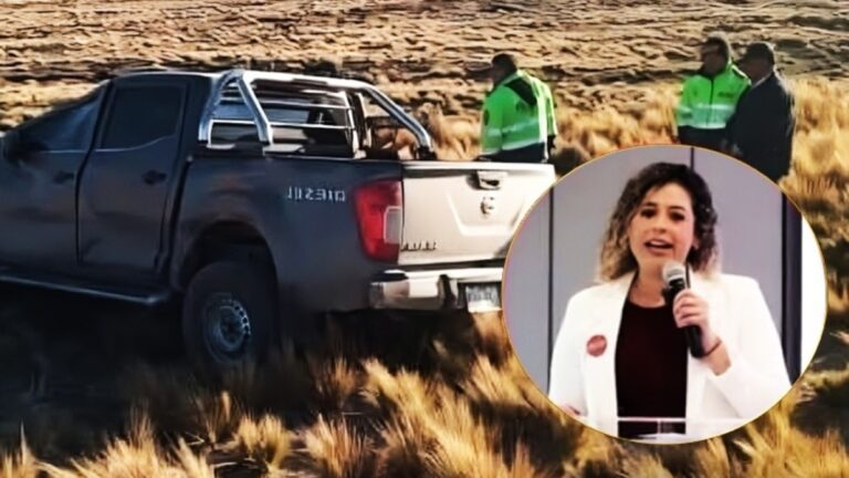 Arequipa: ministra de la Mujer está fuera de peligro tras accidente vehicular
