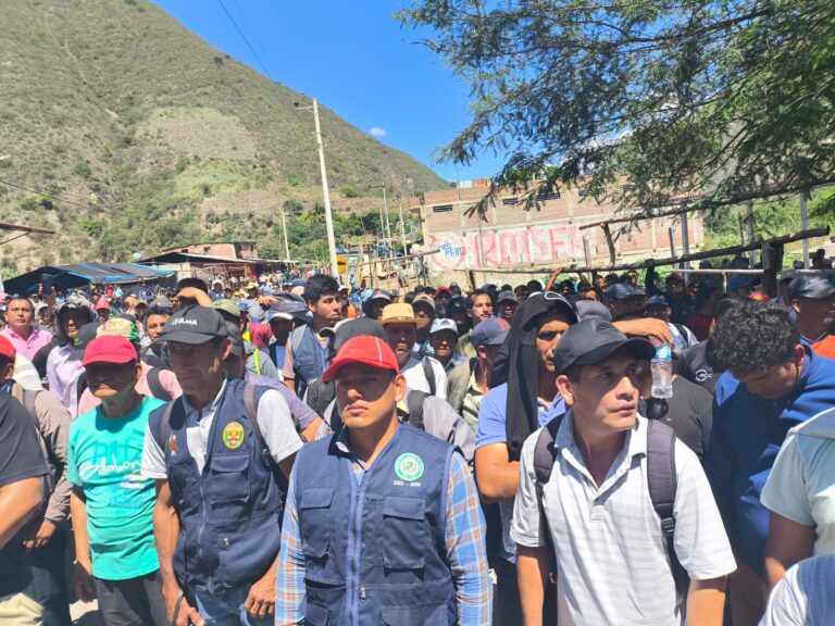 Paro en Cajamarca: Bloqueos en Chiple-Cutervo y Bellavista-Jaén, con fuerte presencia de ronderos en Chamaya (VIDEO)