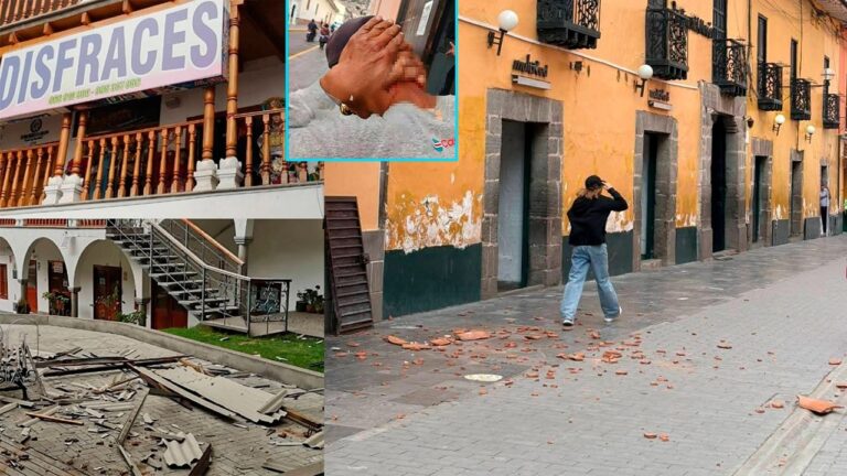 Techos del centro histórico de Ayacucho en riesgo de colapso por vientos huracanados