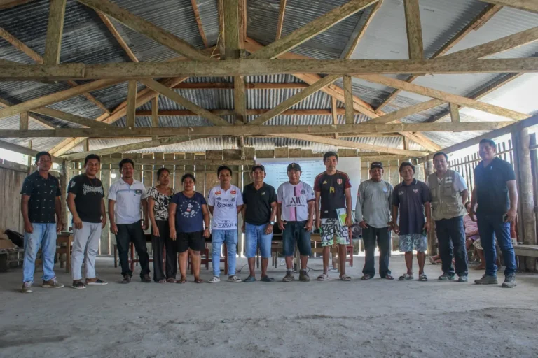 Loreto: Comunidad de Loboyacu forma comité de vigilancia para proteger su bosque ante crecientes amenazas