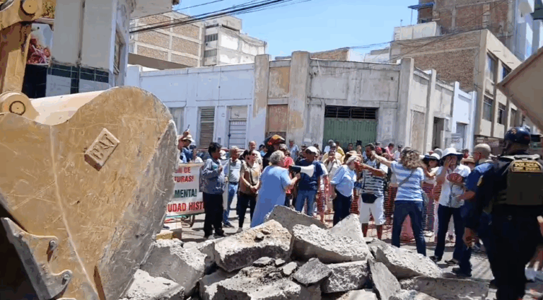 Comerciantes del centro de Piura piden suspender obras del centro histórico hasta enero 
