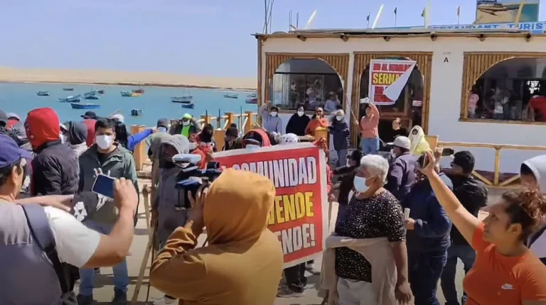 Suspenden diligencia judicial en la Reserva Nacional de Paracas tras actos de violencia de ocupantes ilegales