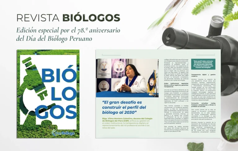 Día del Biólogo Peruano: una profesión estratégica celebra 78 años de aporte científico y territorial