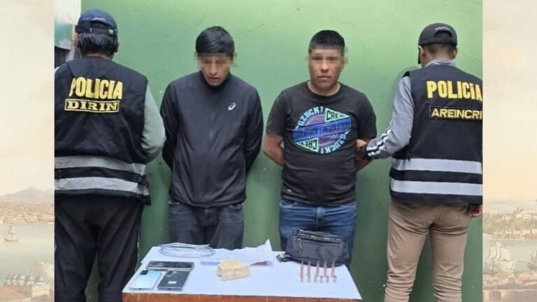 Juliaca: Capturan nuevamente a integrantes de banda de robacasas liberados por la Fiscalía hace solo un mes