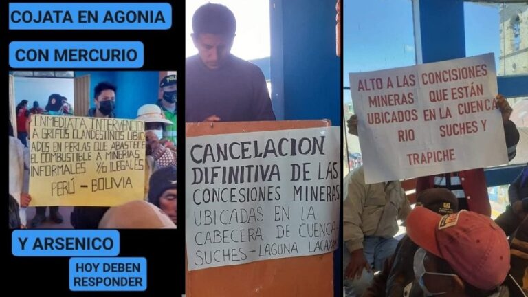 Cojata habla: Exigen en Lima soluciones para el Río Suches 