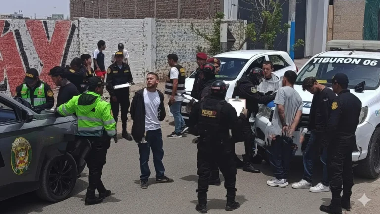 Ica: capturan a cinco colombianos del “gota a gota” tras asaltar una casa durante cobro