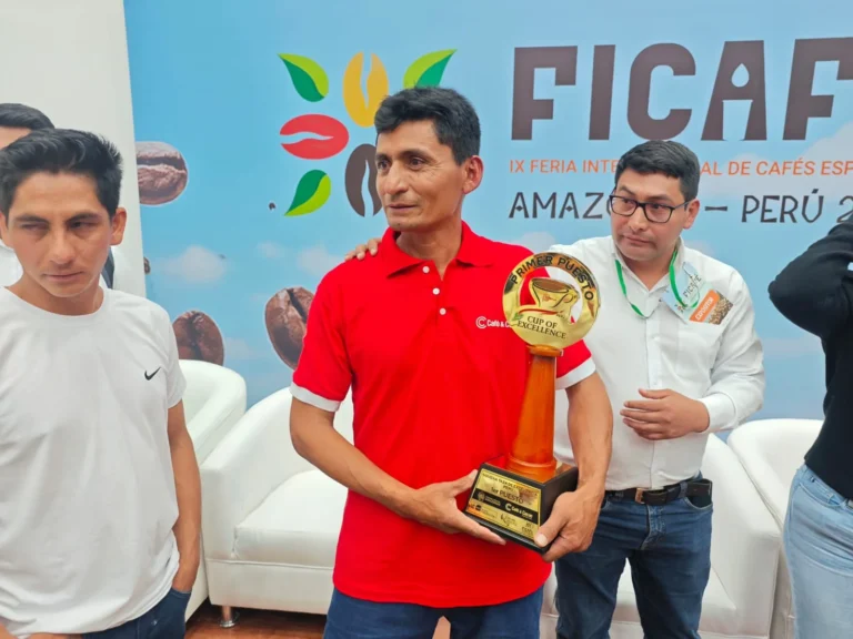 El Geisha de Jaén conquista la Taza de Excelencia: Ángel Antonio Manosalva, de Cajamarca, tiene el mejor café del Perú