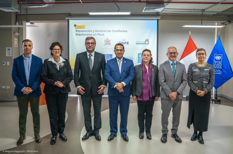 PNUD y Unión Europea activan plan para prevenir conflictos en las elecciones generales de 2026