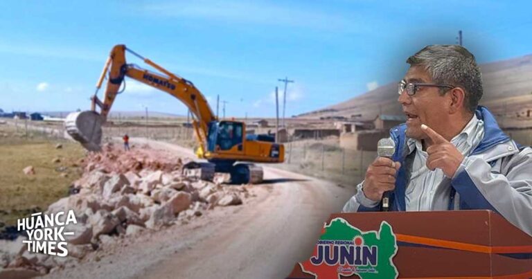 Comuneros amenazan con paro en Junín por retraso de la carretera JU-100 en San Pedro de Pari