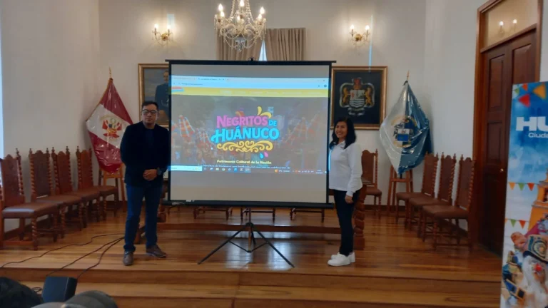 Presentan web para difundir historia y lineamientos de Los Negritos de Huánuco