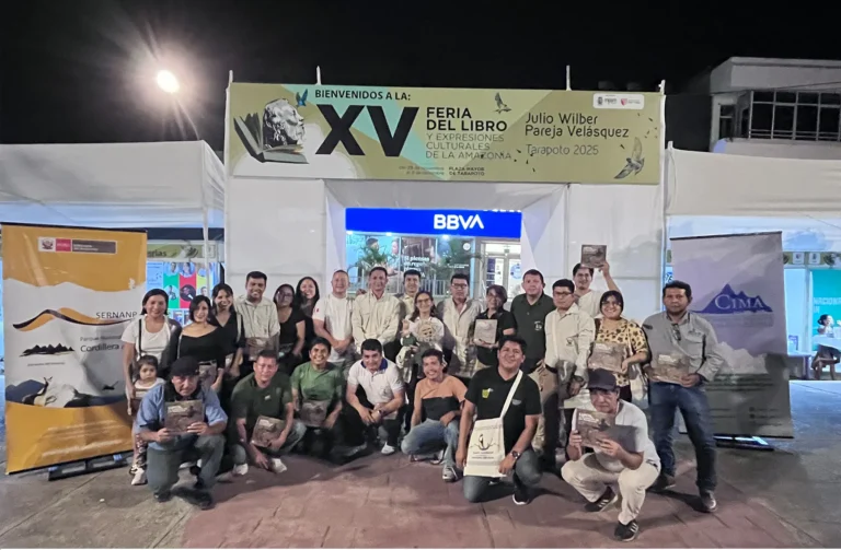 El Parque Nacional Cordillera Azul celebra el talento literario de sus defensores en la Feria del Libro de Tarapoto