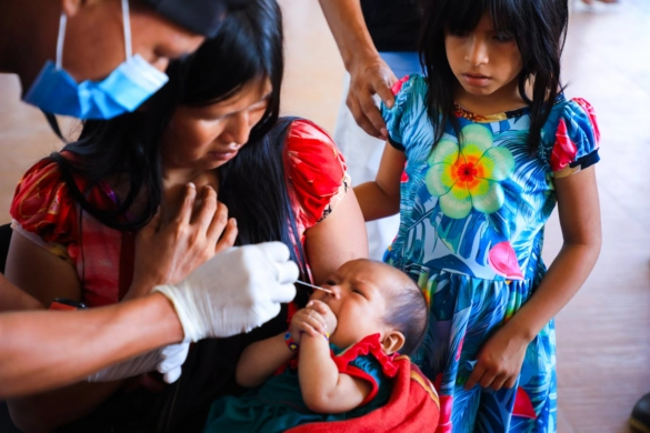 Brote de tos ferina en el río Chambira deja 12 niñas y niños fallecidos y 850 afectados