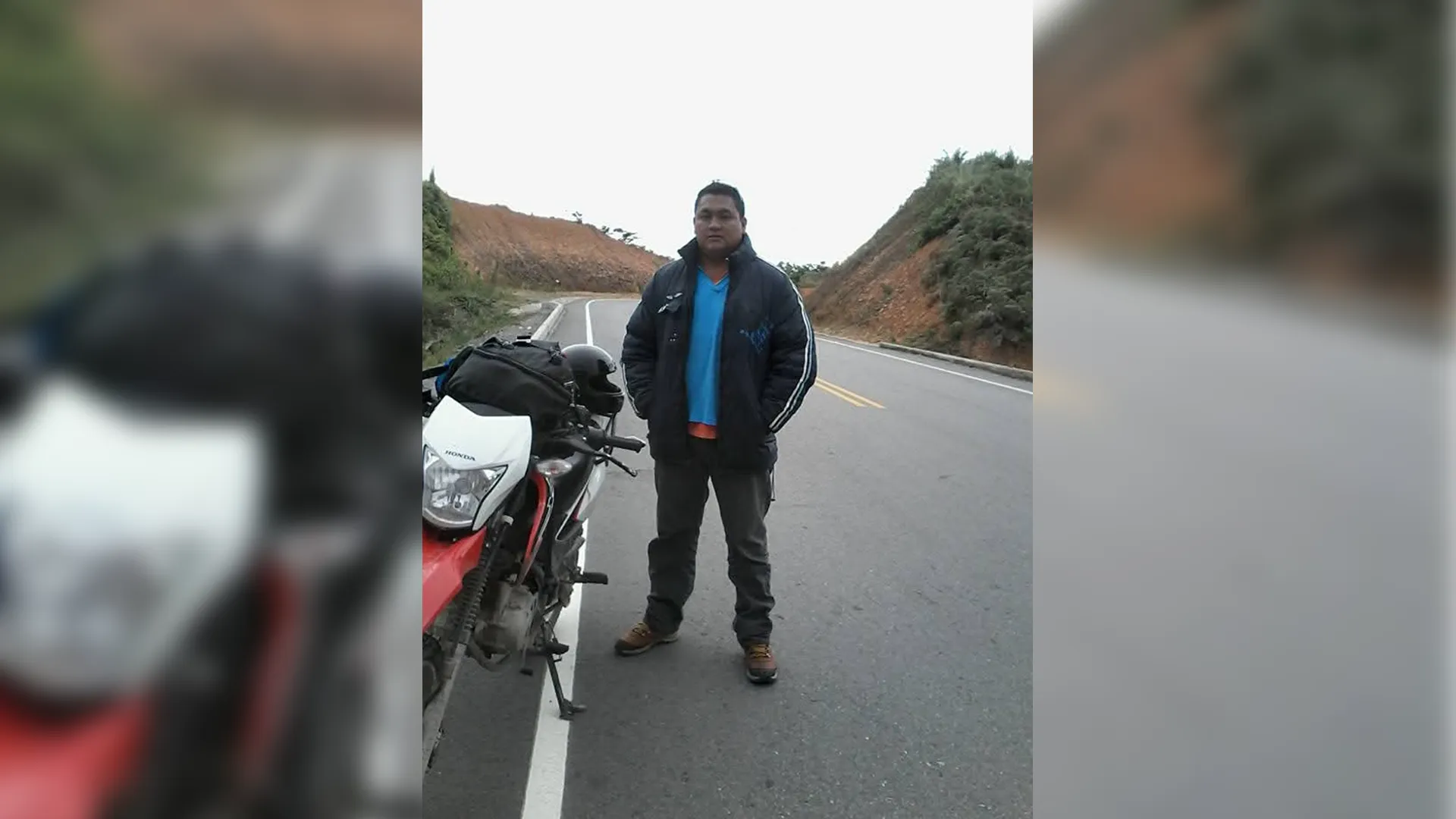 Personas desconocidas abrieron fuego contra el ingeniero Javier Fasabi mientras realizaba labores de inspección en la carretera Marginal, en Puerto Inca. (Foto: Difusión)