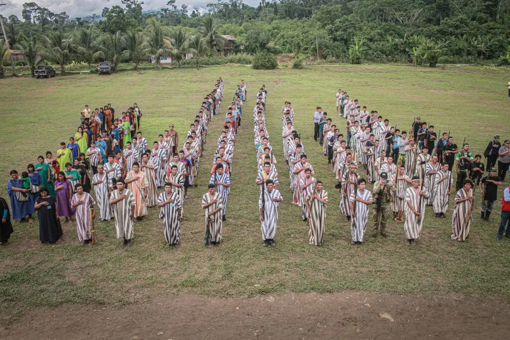 La Central Asháninka del Río Ene expresó su rechazo a cualquier decisión que ponga en riesgo el contrato de Gobierno a Gobierno para la ejecución de la Nueva Carretera Central, al considerar que genera incertidumbre sobre una obra largamente esperada. (Foto: Difusión)