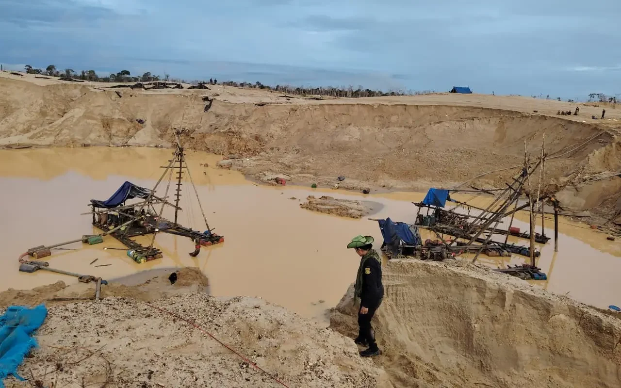 El operativo integrado ejecutado en el sector Hilaria, en Tambopata, generó pérdidas superiores a 28 millones de soles a las organizaciones dedicadas a la minería ilegal en Madre de Dios. (Foto: Difusión)