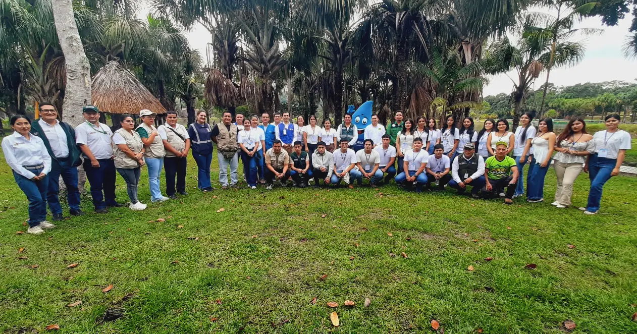 Un total de 35 jóvenes voluntarios de la Red Agua Joven juramentaron como promotores del cuidado del agua en la provincia de Leoncio Prado. (Foto: Inforegión)