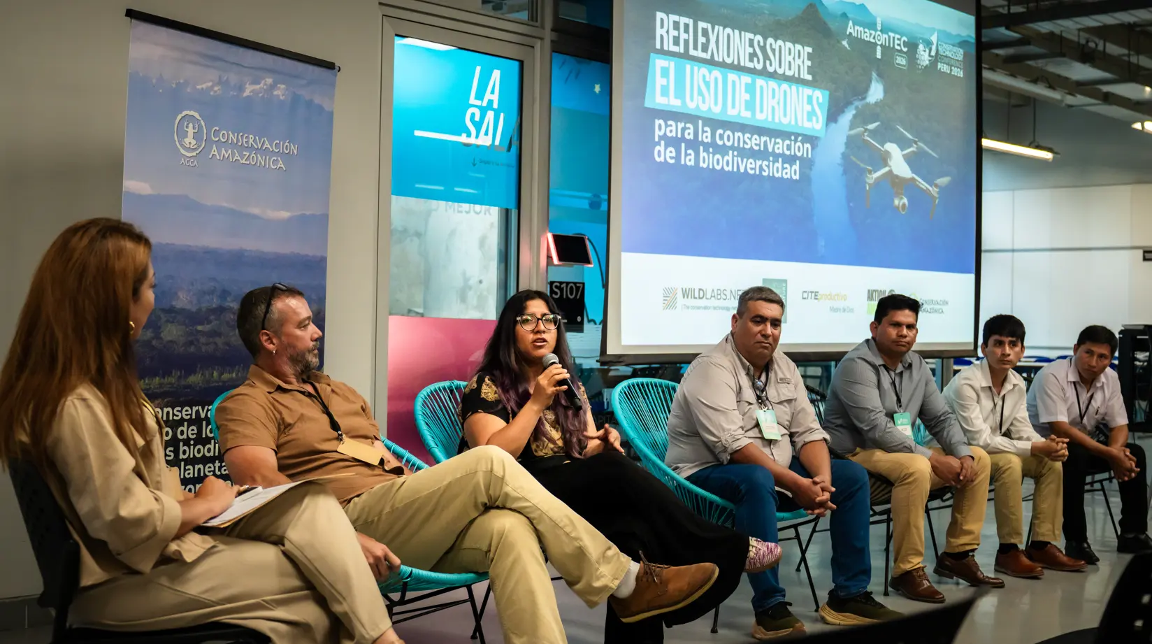 AmazonTEC 2026 evidenció cómo el uso de drones, sensores LIDAR e inteligencia artificial se está convirtiendo en una herramienta clave para fortalecer la gestión y protección de los bosques amazónicos. (Foto: ACCA)