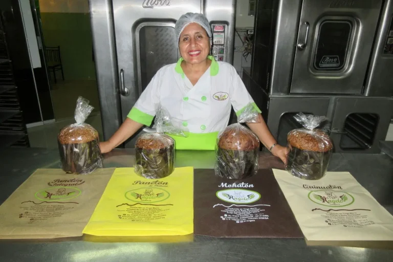Merly Quispe, gerente general de D’Angelo SRL, lidera la marca D’Andiel, especializada en panificación saludable con insumos andinos y amazónicos. (Foto: Difusión)