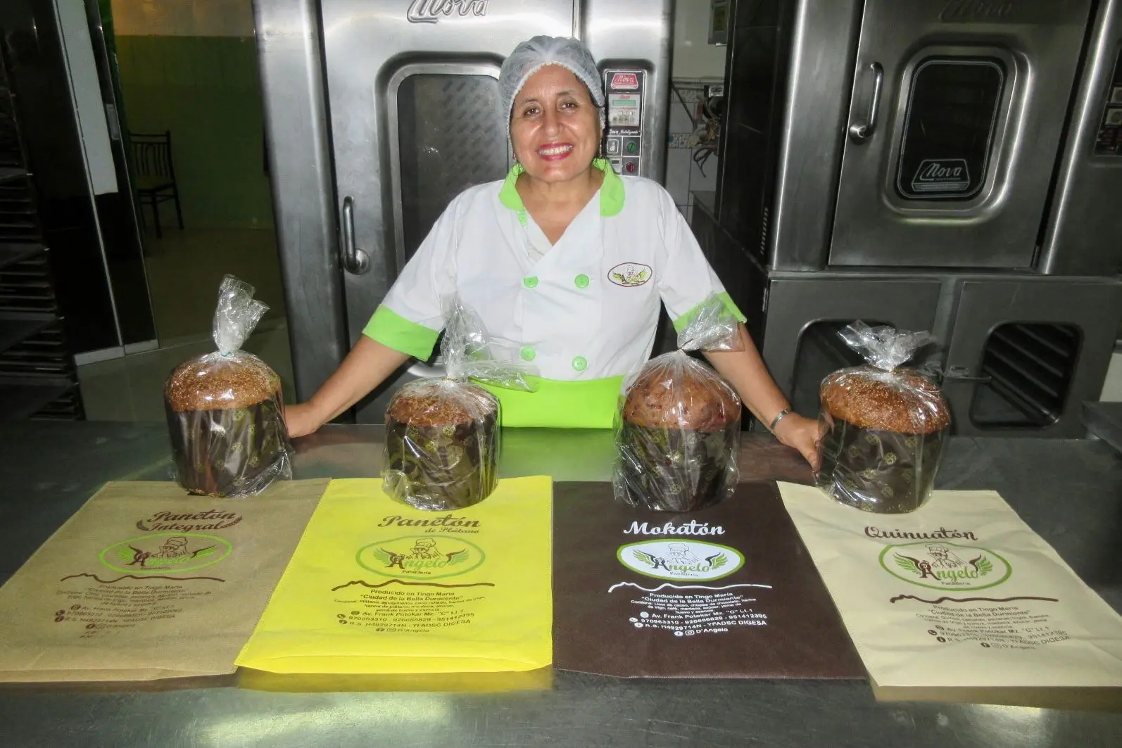 Merly Quispe, gerente general de D’Angelo SRL, lidera la marca D’Andiel, especializada en panificación saludable con insumos andinos y amazónicos. (Foto: Difusión)