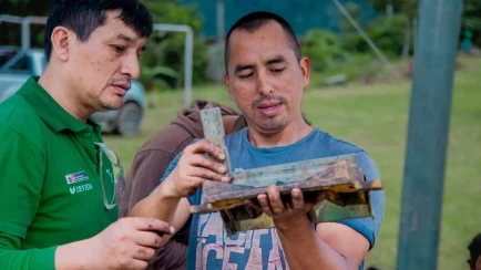 El mantenimiento de estos equipos mejora la calidad del café y fortalece los ingresos de las familias productoras. (Foto: DIfusión)