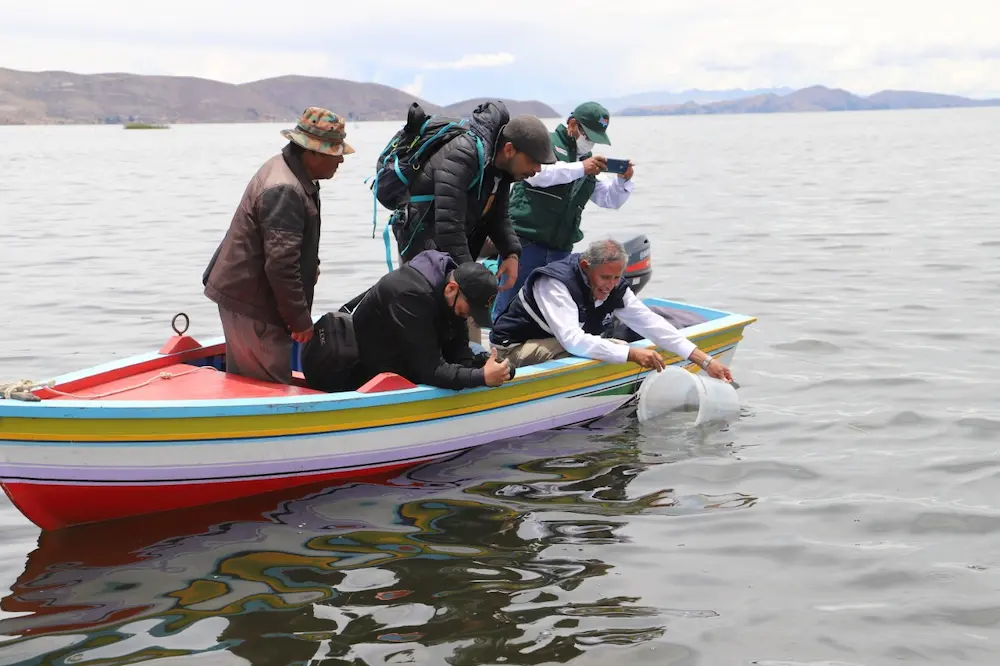Perú y Bolivia lanzan iniciativa para recuperar la pesca en el Lago Titicaca