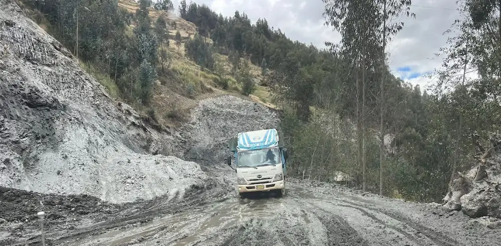 Transportistas denuncian mal estado de carreteras en Huánuco